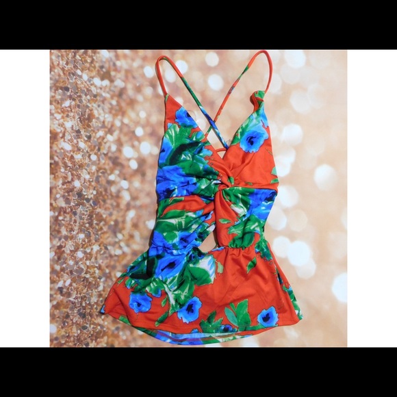 Floral Tank Top 🌺 PRICE FIRM - Picture 1 of 5